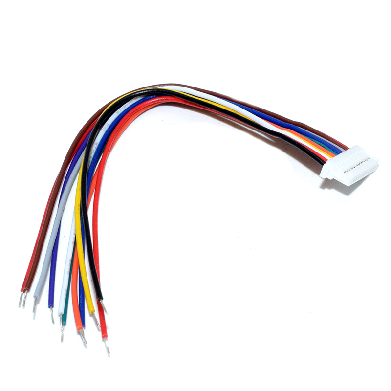 Mini Micro SH1.0 11Pin JST Wires Cables 100MM With Single Tin