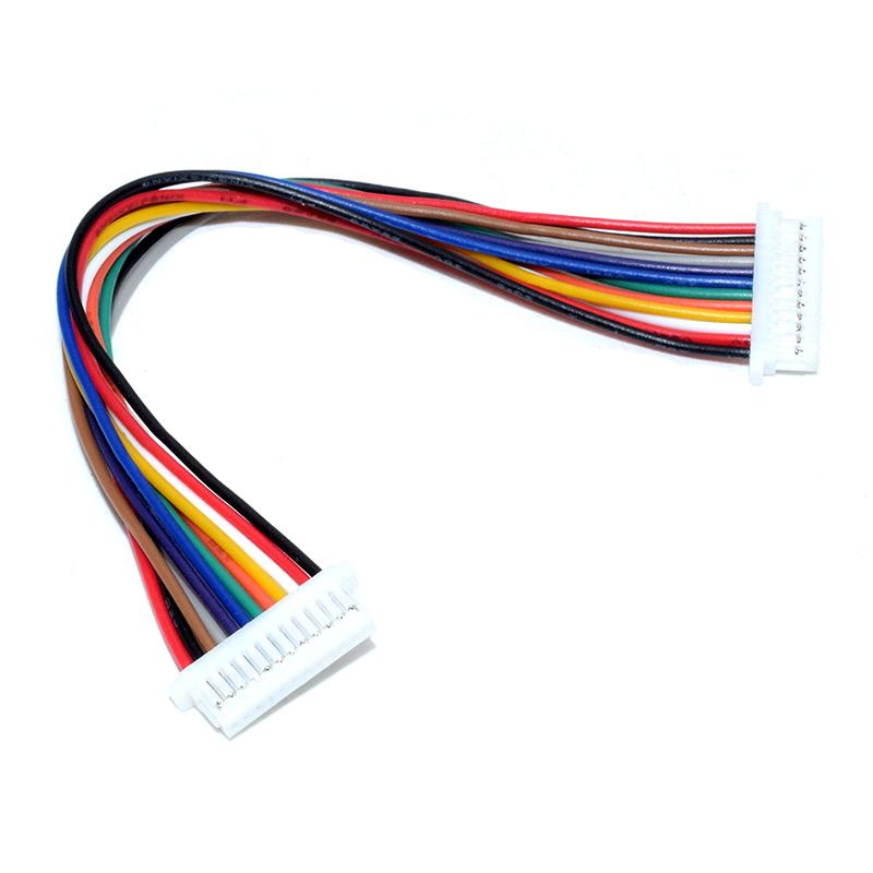 12P A-A 100MM SH 1.0 Wire Cable Connector DIY SH1.0 JST Electronic Line Double Connect Terminal Plug 28AWG