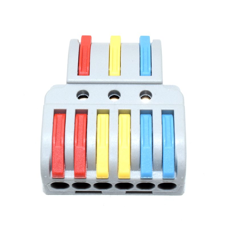 LT-633 Quick Wire Connector PCT SPL Universal Cable Connect Push-in Conductor Terminal Block Light Electrical Splitter LT-633