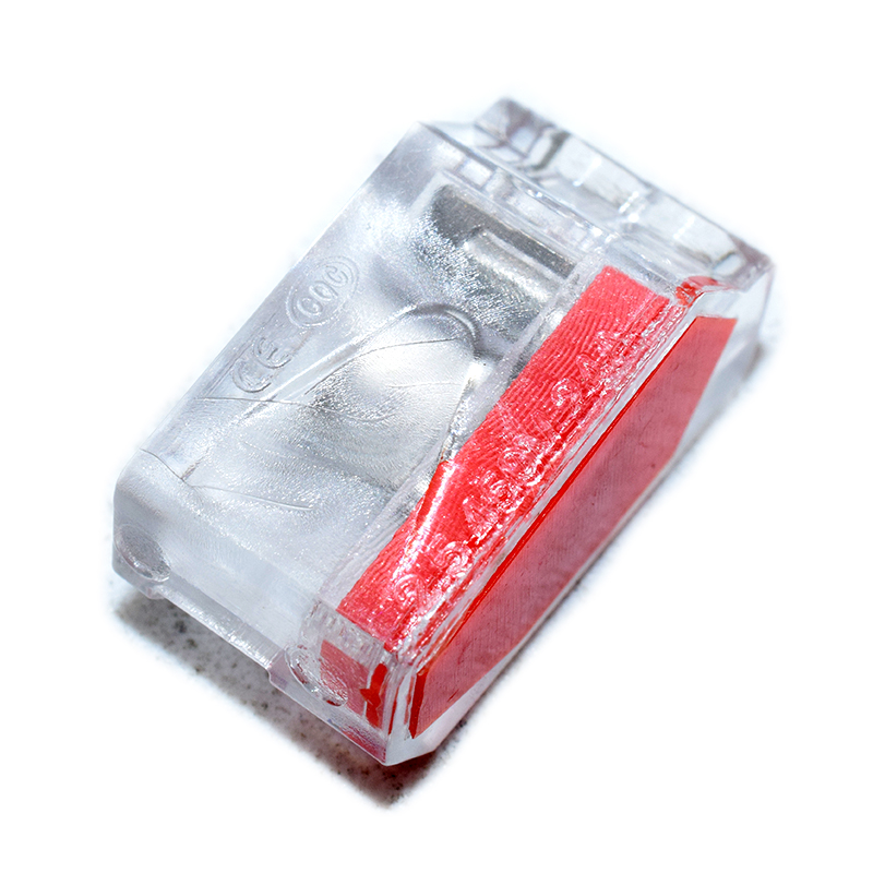 252 Red / Quick Wire Connectors Push in cable wiring cable