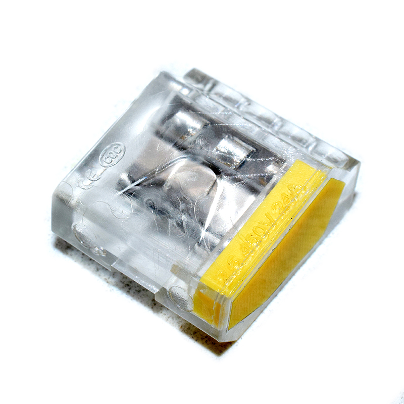 254 Yellow / Quick Wire Connectors Push in cable wiring cable
