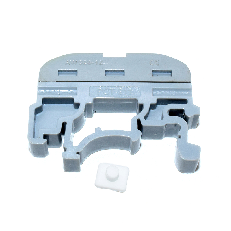Grey 211 Quick Wire Connector 211 Din Rail Type Press Terminal Instead Of UK2.5B Compact Splicing Conductor Cable Terminal Block SPL
