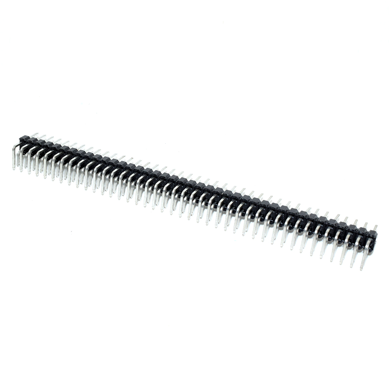 Bend Header Pin Male 2.54 2*40