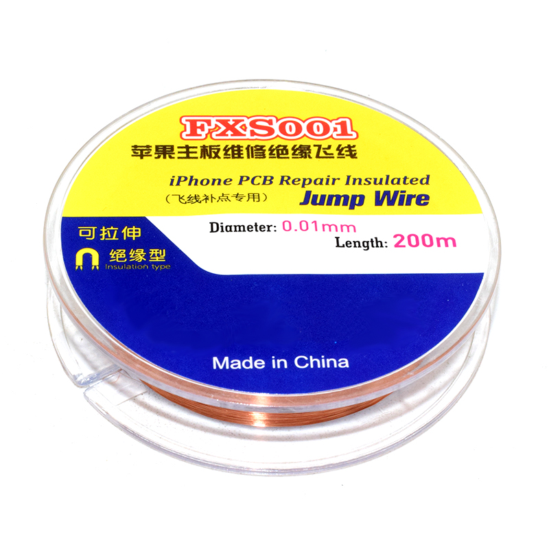 FXS001 MECHANIC insulated flying wire 0.01mm 200M