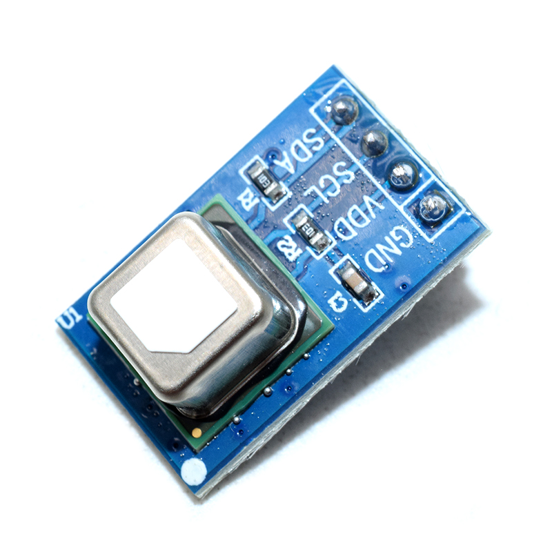 SCD41 gas sensor module detects CO2 temperature and humidity in one I2C communication
