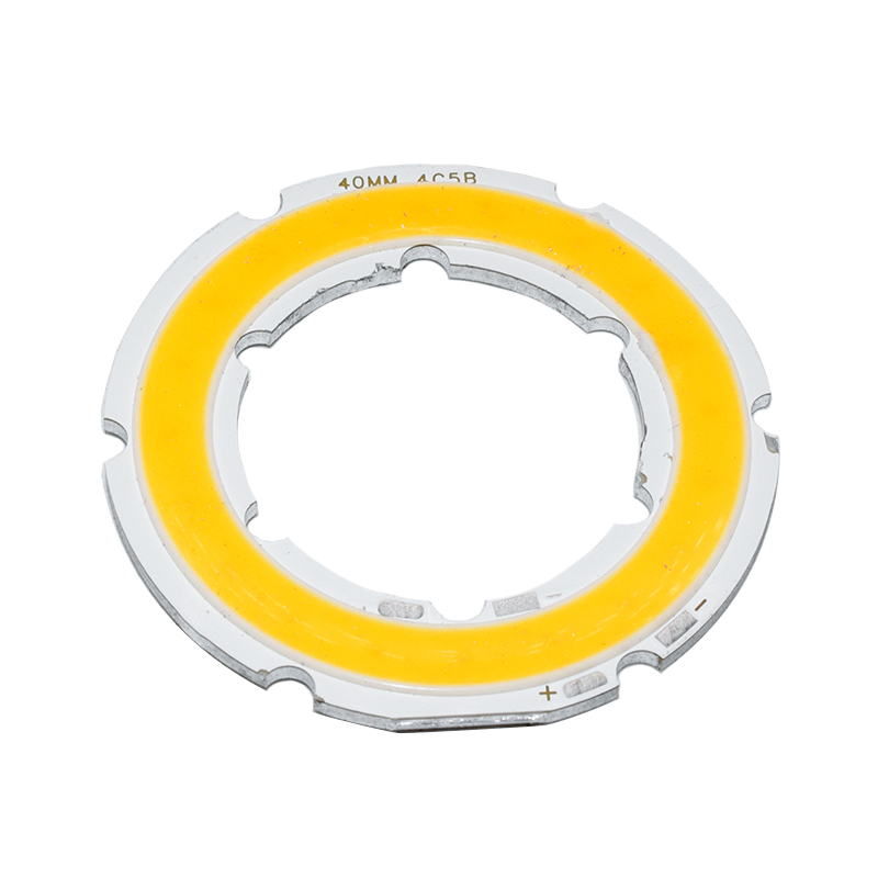40mm Warm White /Angel Eyes LED COB Light Source Annual Shape 12V DC COB Ring LED Light Source for DIY Bulb