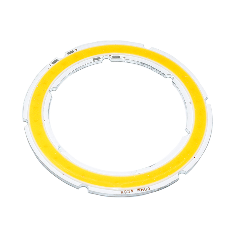 60mm Warm White /Angel Eyes LED COB Light Source Annual Shape 12V DC COB Ring LED Light Source for DIY Bulb