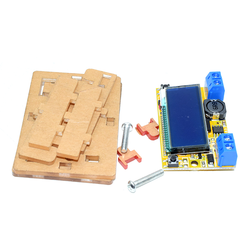 DC-DC 5-23V To 0-16.5V 3A Adjustable Step-down Power Supply Module Voltage Current LCD Display Step Down Buck Regulator + Case