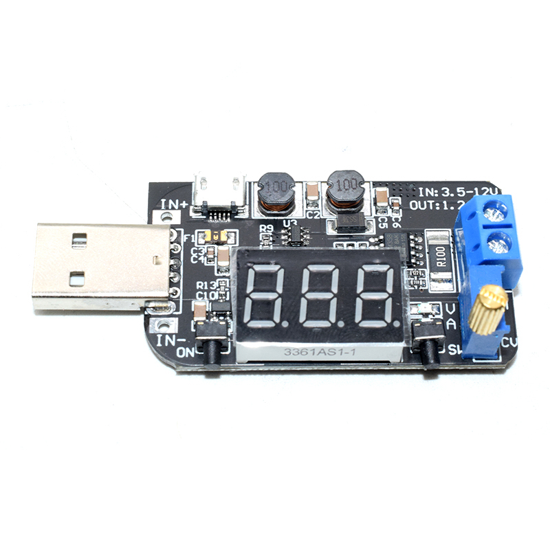 DC-DC CV CC 15W 5V to 1V 9V 12V 24V Adjustable Step UP Down Power Supply Board Boost Buck Voltage Regulator Converter USB Output