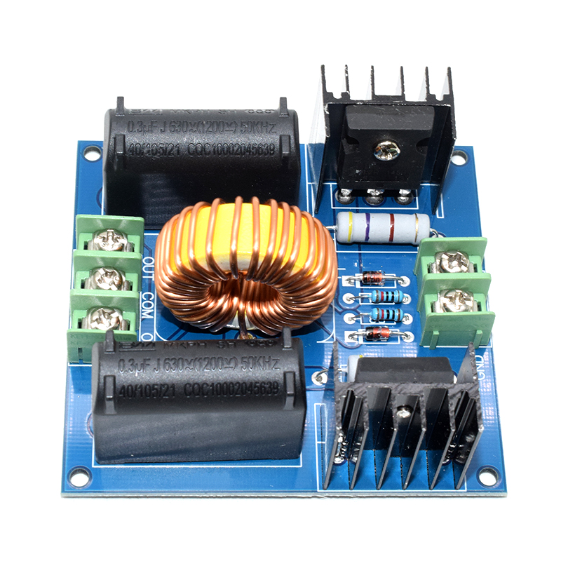 ZVS Drive Board Tesla Coil Power Supply Boost High Voltage Generator Drive Board Induction Heating Module System