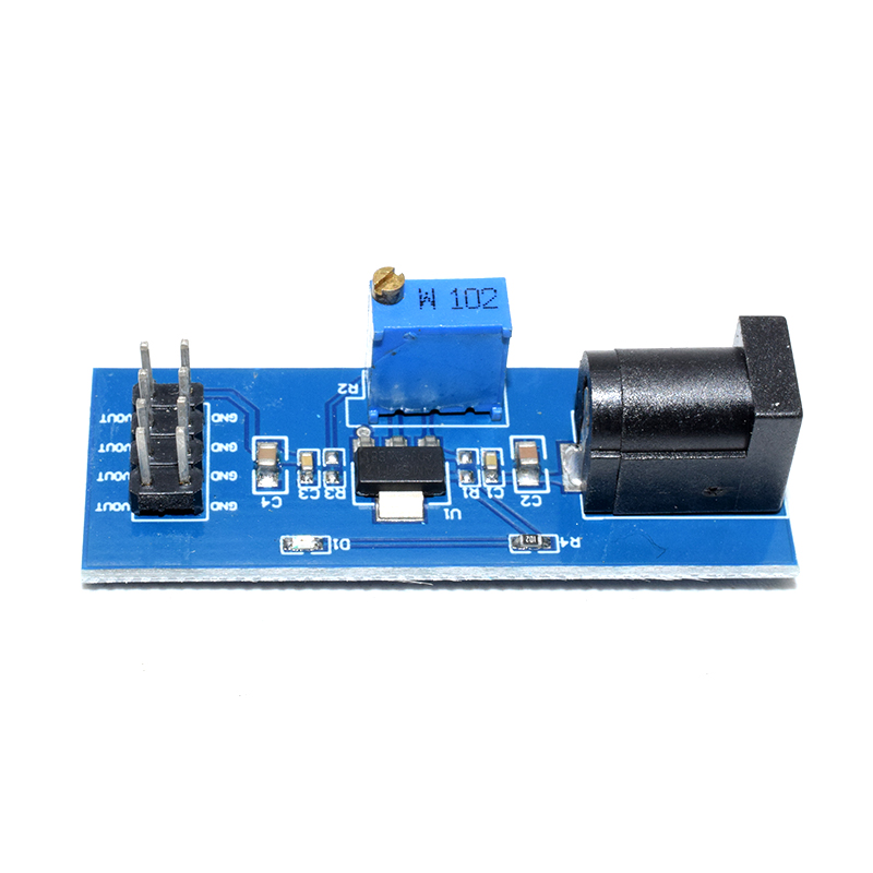 AMS1117-ADJ Adjustable Step Down Buck Module Power Voltage regulator Power Supply module with DC Jack Switch