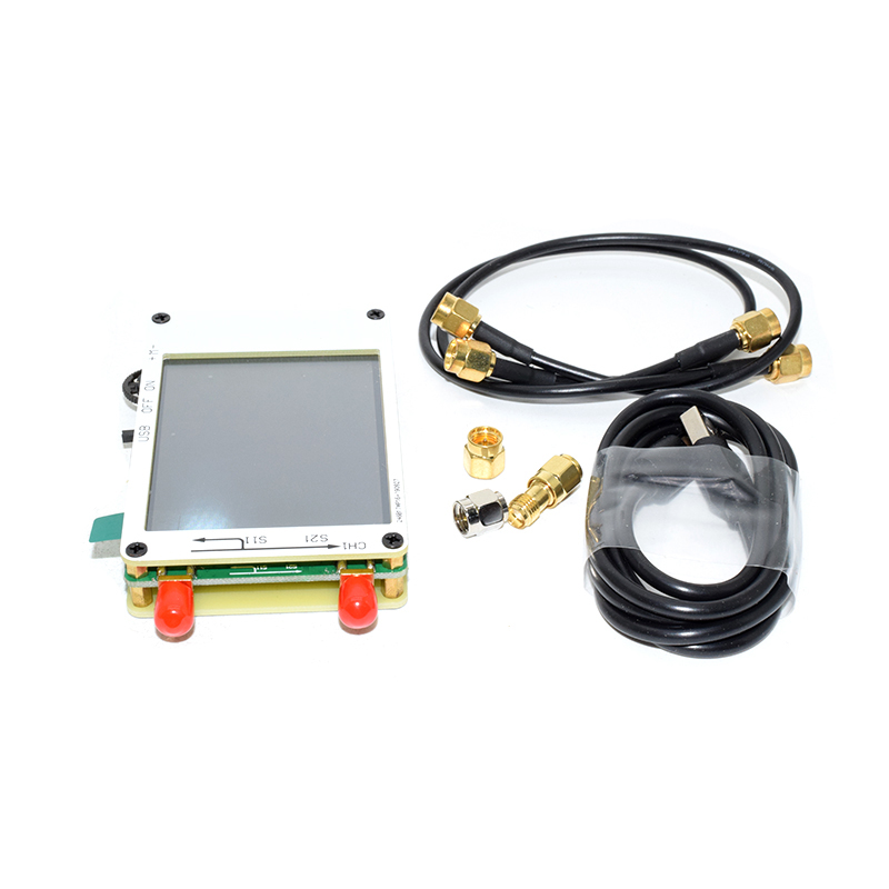 Nano VNA Vector Network Analyzer 50KHz-900MHz Digital Touching Screen Shortwave MF HF VHF UHF Antenna Analyzer Standing Wave