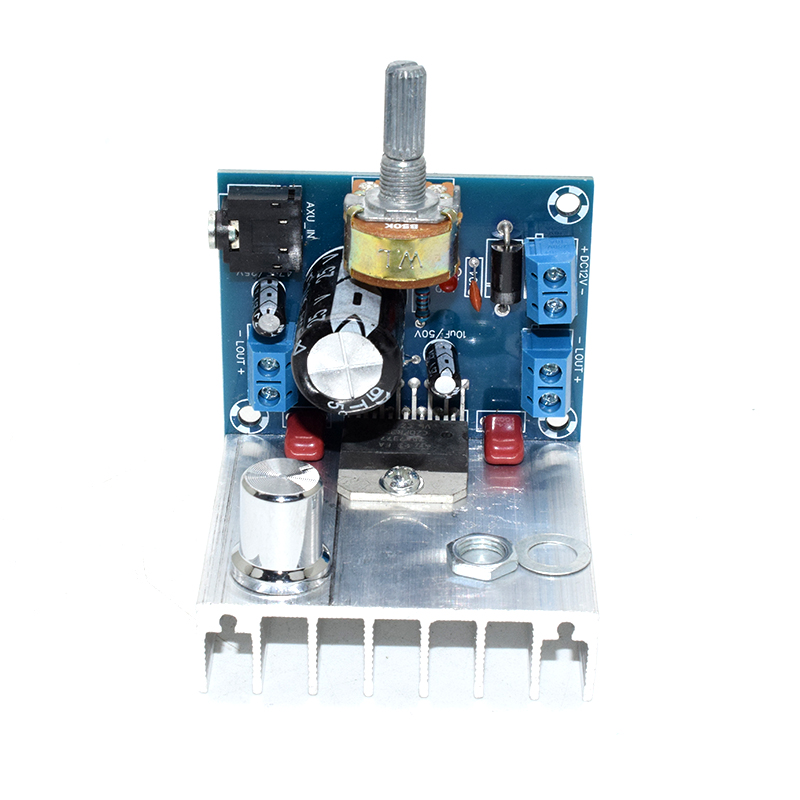 TDA7377 35W+35W Stereo Audio Amplifier Board 2.0 Dual Channel Amplifier Module DC 12V