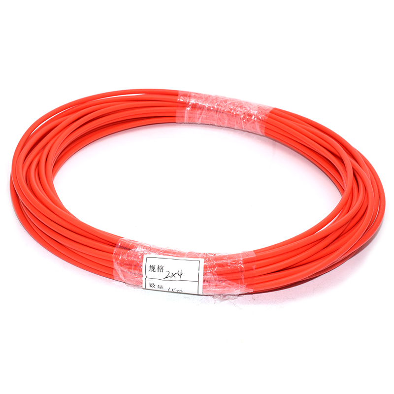Red 2x4mm ID 2mm OD 4mm PTFE Tube for 3D Printer Parts Pipe Bowden J-head 1.75mm Filament Guide Tube Ender3 v2 CR10