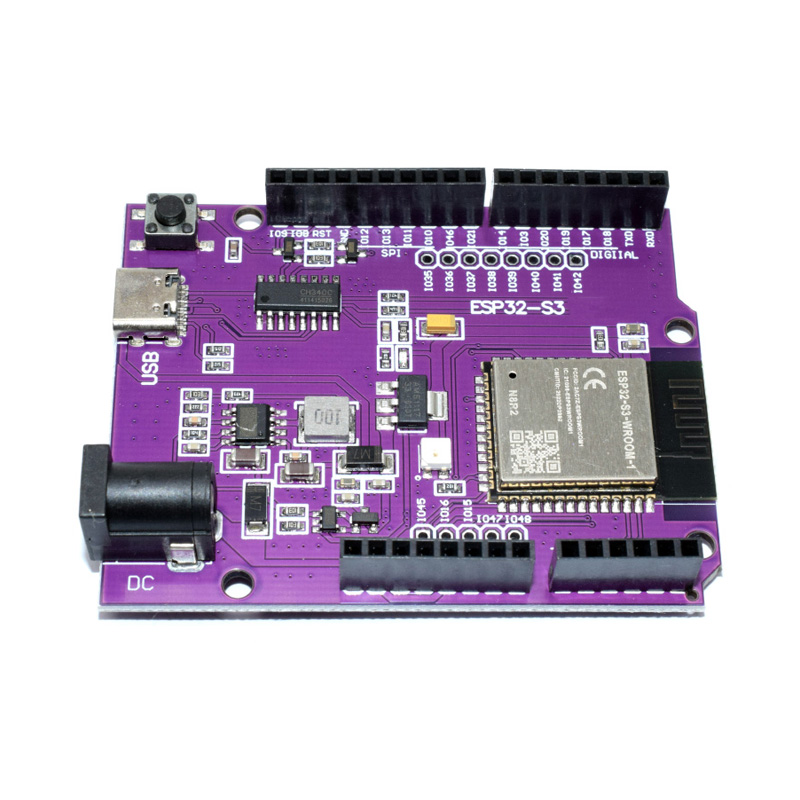 ESP32-S3 N8R2 ESP32-S3 UNO Development Board WROOM-1-N8R2 Module Compatible with DevKitC-1