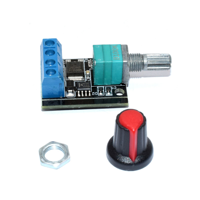 5V 12V 10A Voltage Regulator PWM DC Motor Speed Controller Governor Stepless Speed Regulator LED Dimmer Power Controller Motor