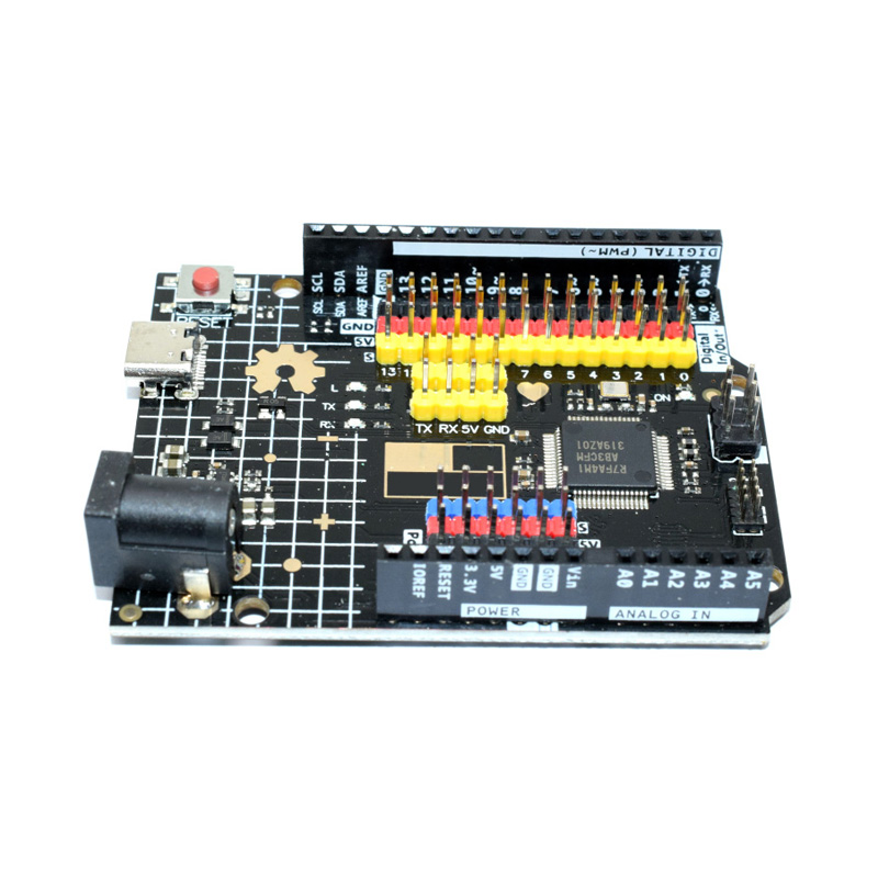 Black Clone Arduino uno R4 Minima