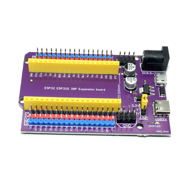 ESP32 Shield /ESP32 DevKitC backplane/can be equipped with WROOM-32D/32U WROVER module