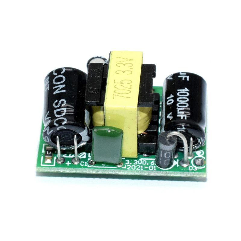AC-DC 220V to 3.3V 600MA（2.5W）Switching Power Supply Step-Down Voltage Regulator Module