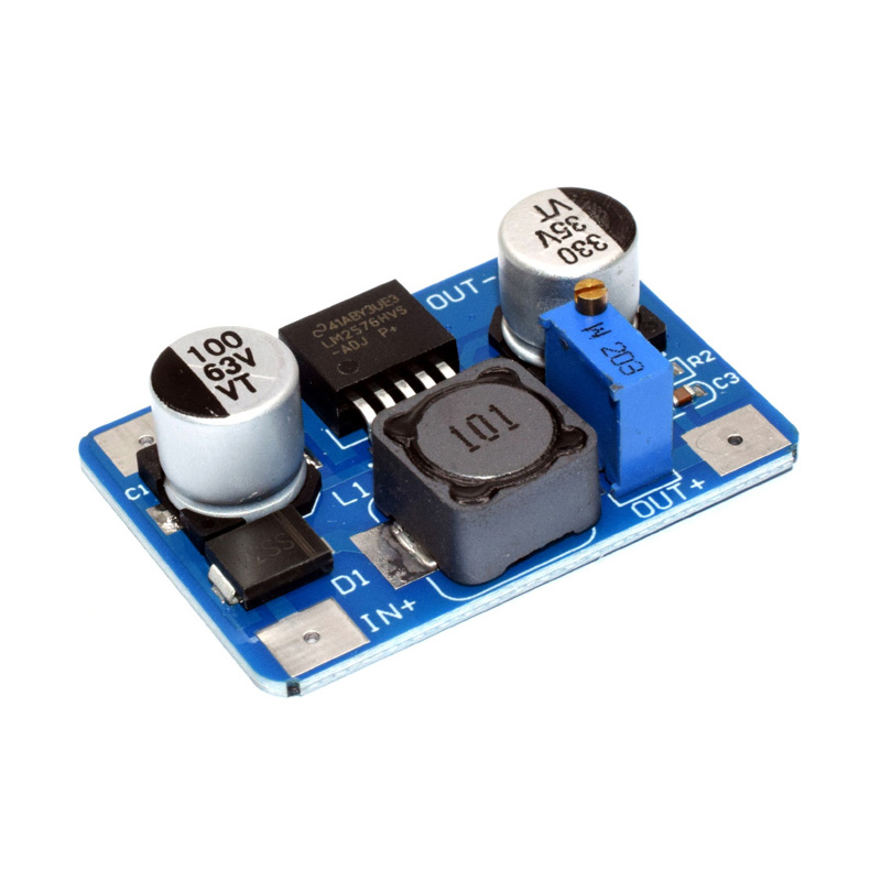 LM2576HV step-down module DC-DC 5-60V input 1.25V-30V output