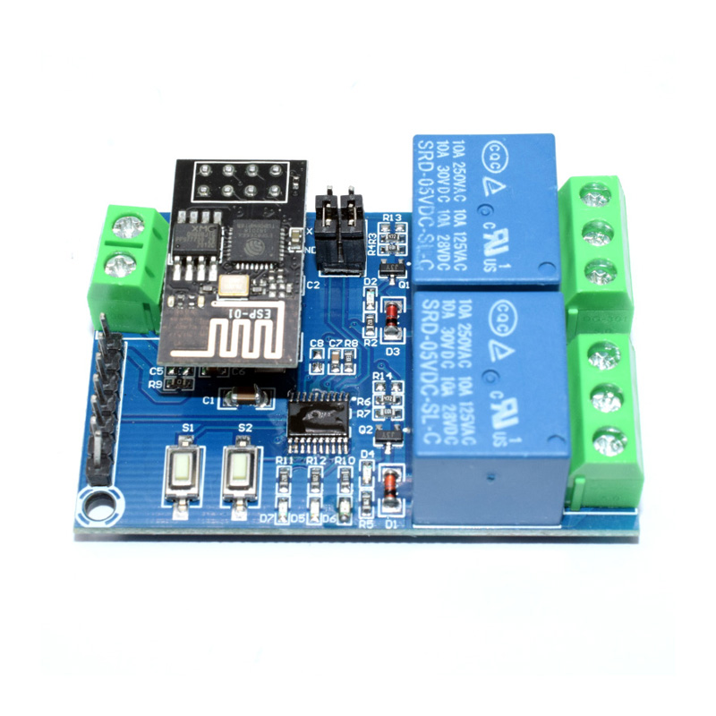 ESP8266 ESP-01 5V 2 Way WiFi Relay Module Things Smart Home Remote Control Switch ESP01 WIFI Wireless Module Phone APP