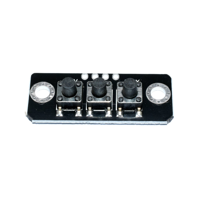 3 Independent Key Button Keypad Keyboard Module Mcu for Arduino Student Class Design Graduation Project Experiment DIY Kit