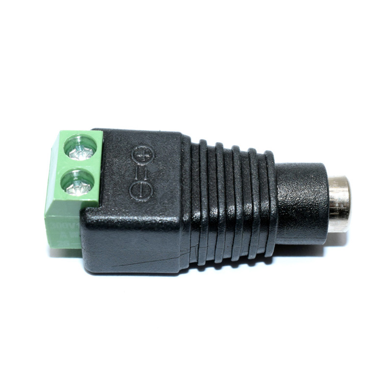 Female DC Connector 5.5*2.5mm Power Jack Adapter Plug