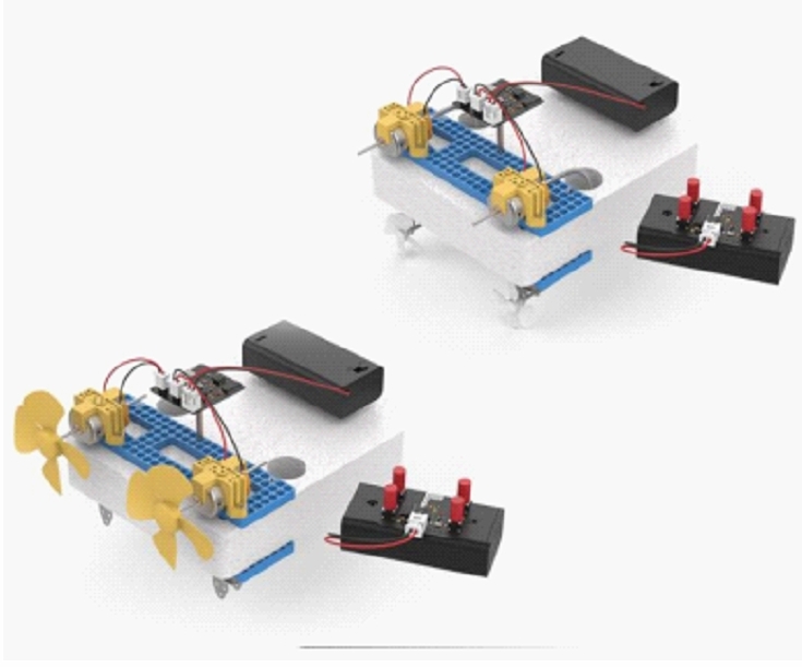 Wind propeller DIY Car