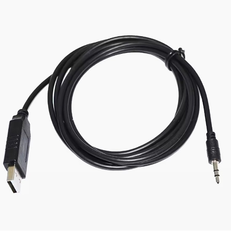 3.6M D-SUB 9-PIN DB9 RS232 TO TRS MINI 2.5MM AUDIO JACK AJ PLUG ADAPTER APC UPS 940-0299A CONSOLE DEBUG CABLE FOR APC AP9630 AP9631