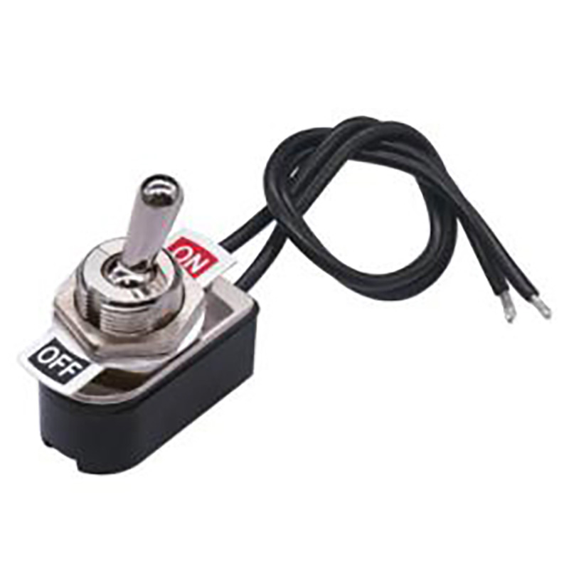 AC250V 3A On/Off Prewired Standard Toggle Switch With Wire Cable KNS-1 SPST Contacts Switch Electrical Equipment