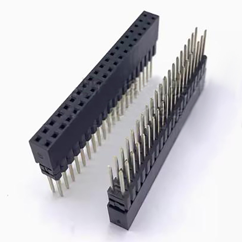 2*20P 2.54mm Female Header Total height Height 13.5mm+10mm=23.5mm