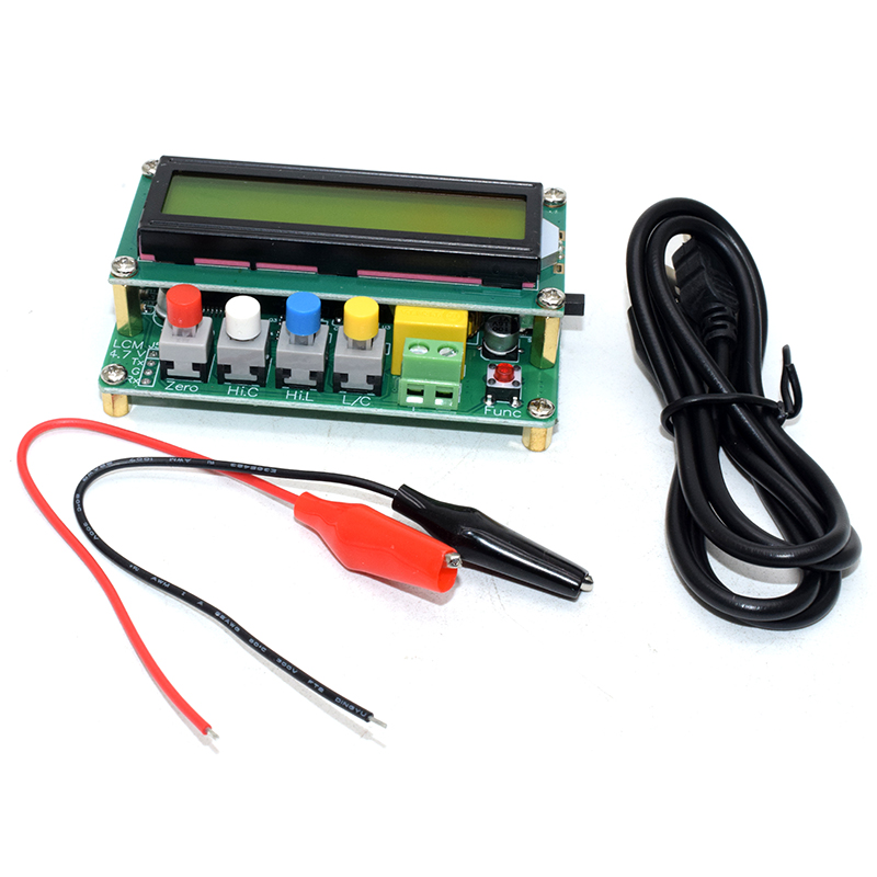 LC100-A full functional inductance capacitance meter, inductance meter, high-precision, electronic research essential