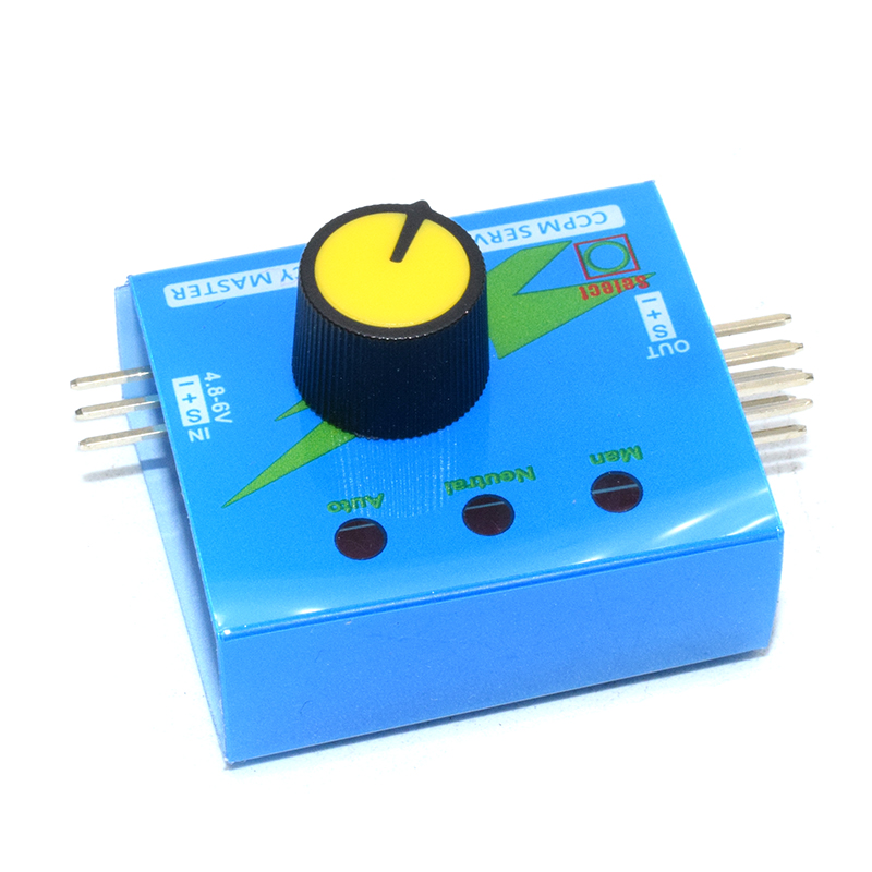 Simple Servo Tester, TITAN tester, tester, 3 gear switch with indicator light S812