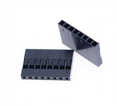 8P DuPont head , spacing 2.54MM plastic shell plug