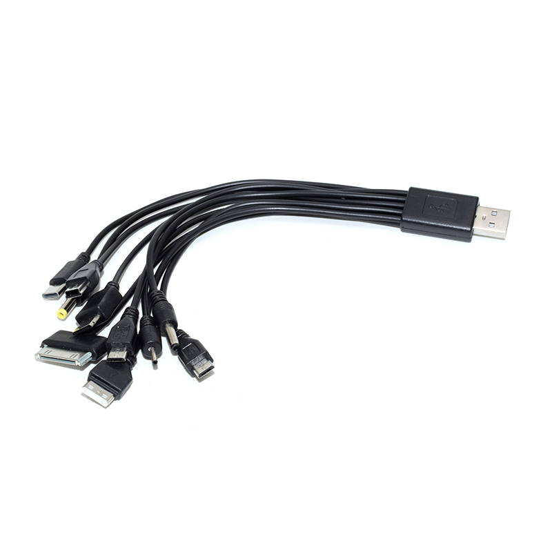 10-in-1, mobile phone USB charging cable