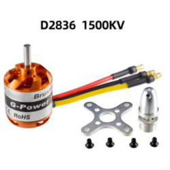 D2836 1500KV Brushless Motor