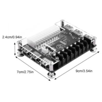 USB charging desktop computer chassis power supply ATX adapter board power take-off module power supply output wiring With Case