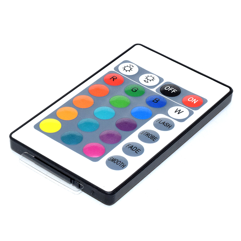 24 Key Dc 12V Ir Remote Controller Wireless For Rgb Smd Led Light Strip