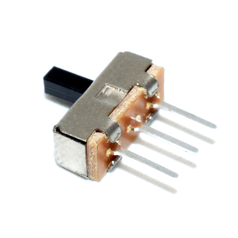 SS-12D00G3 2 Position SPDT 1P2T 3 Pin PCB Panel Vertical Slide Switch For Breadboard