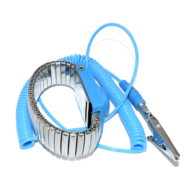 Corded anti-static wrist strap metal / 0.1 seconds to eliminate static wrist strap / wrist strap with metal rope