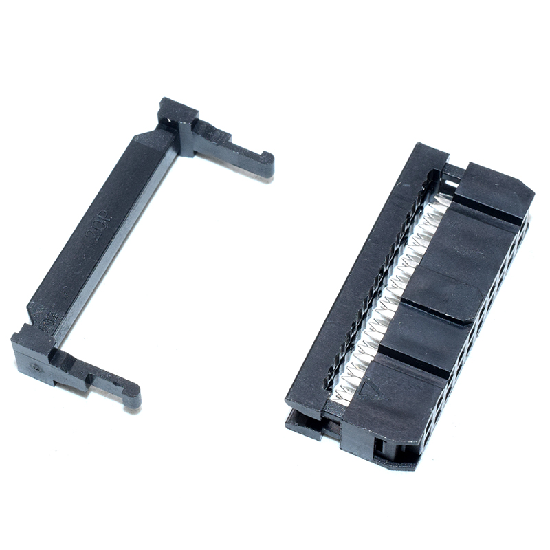 20 Position 2.54MM Pitch Female IDC Socket Flat Ribbon Cable Connectors FC-20P