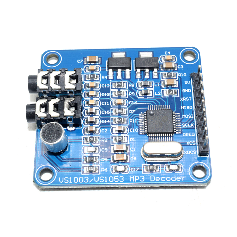 VS1003B Mp3 Decoding Module Development Board Stm32 Contains Microphone