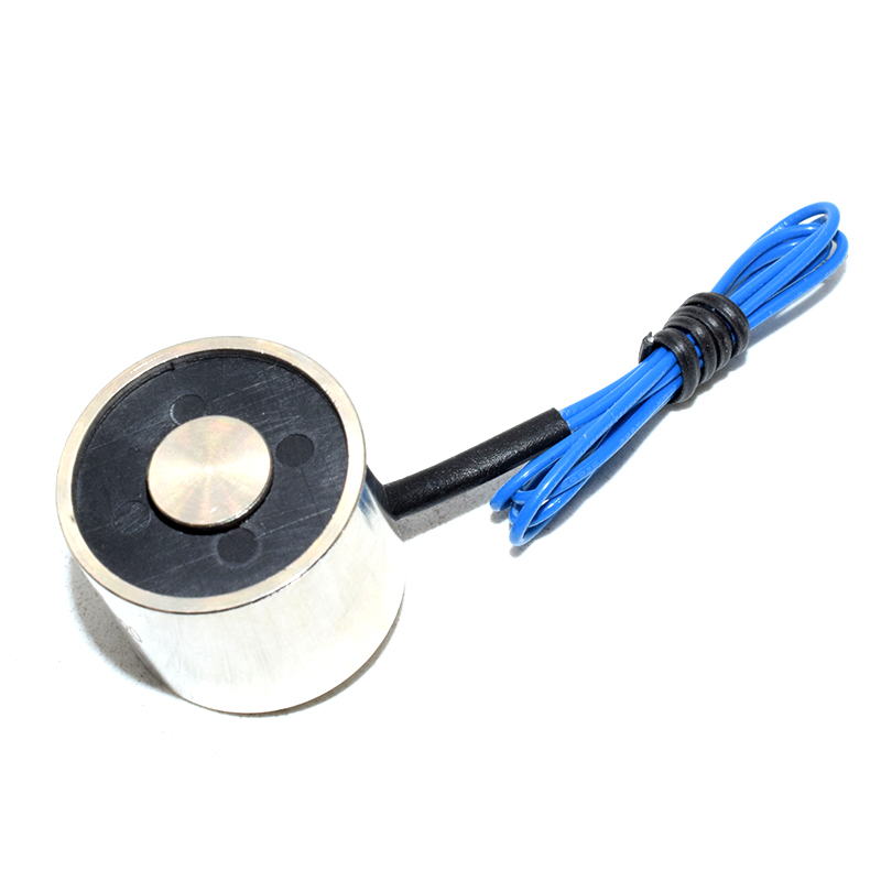 Suction-cup dc electromagnet P25/20 tiny electromagnet suction chuck voltage 12 v / 24 v 5 kg