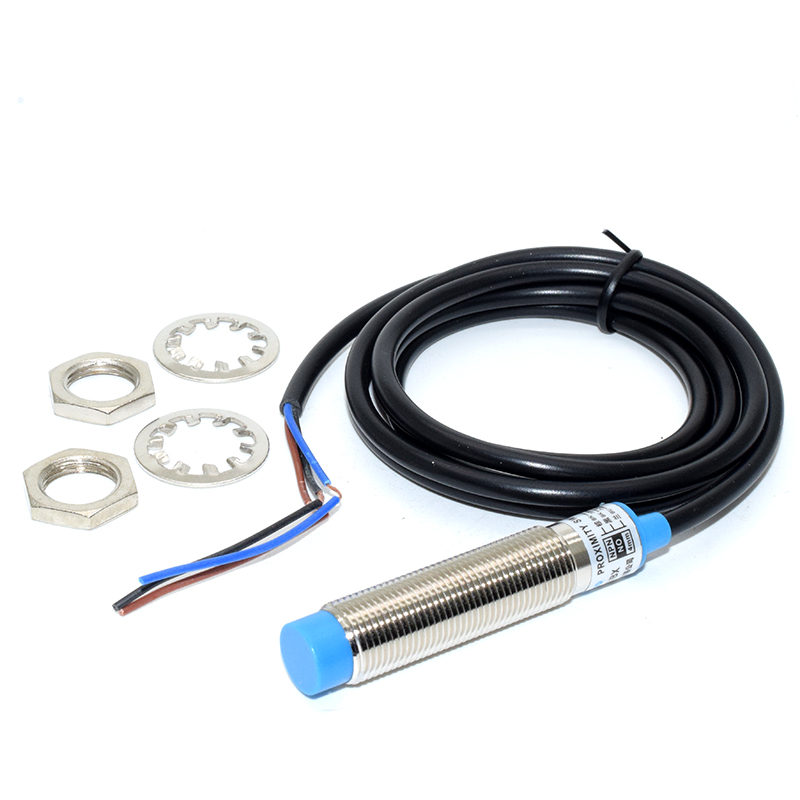 LJ12A3-4-Z/BX DC 6-36V 200mA 3 Wire NPN NO 4mm Inductive Proximity Sensor Switch