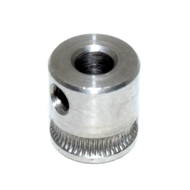 RepRap, Mendel, 3D Printer MK7 Drive Gear. Pulley, For 5mm Nema17, steel 304