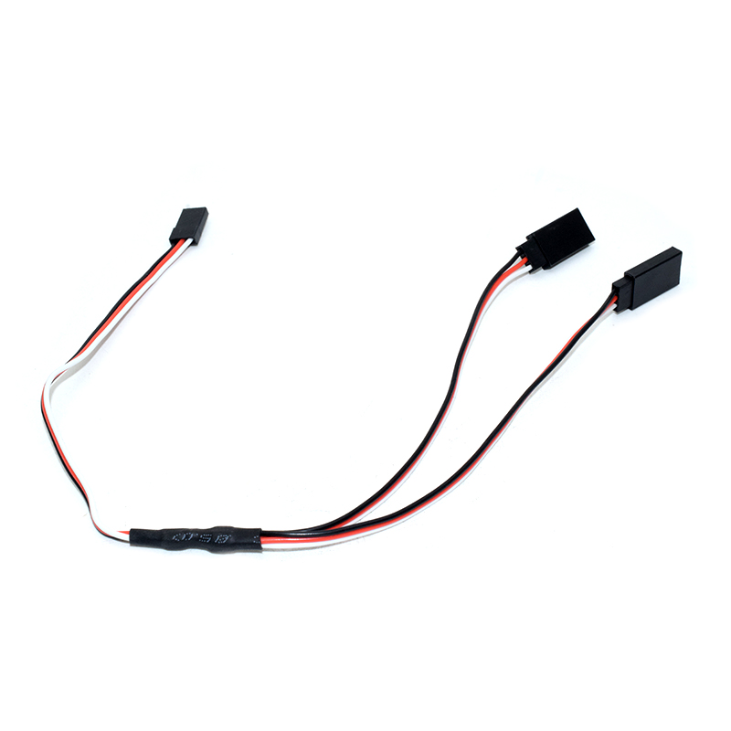 30CM Servo Y Splitter Cable 12" Female - 2x Male