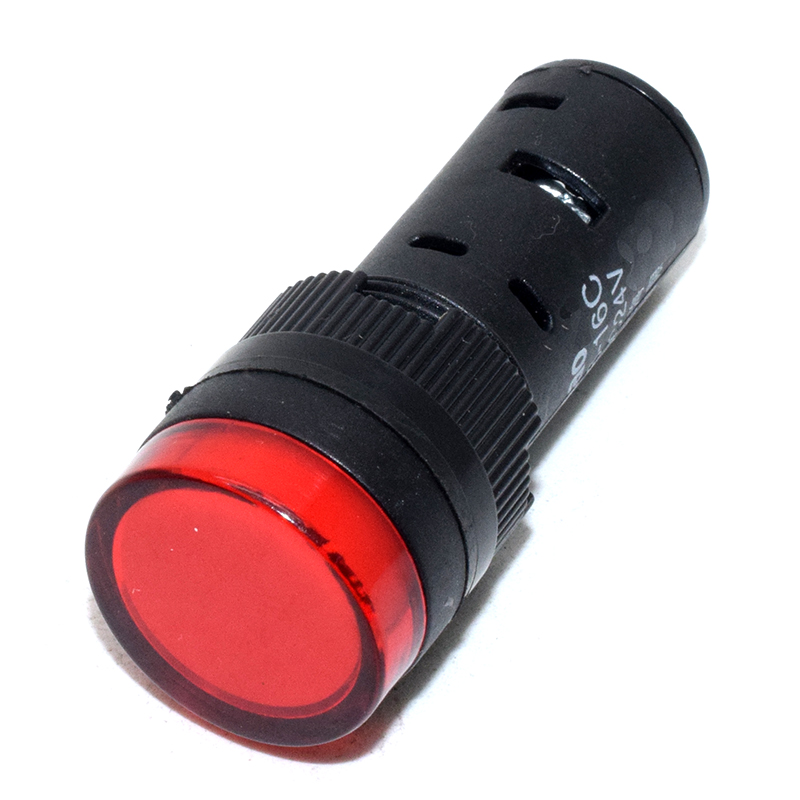Red AD16-16C 16mm Indicator Light 24V DC