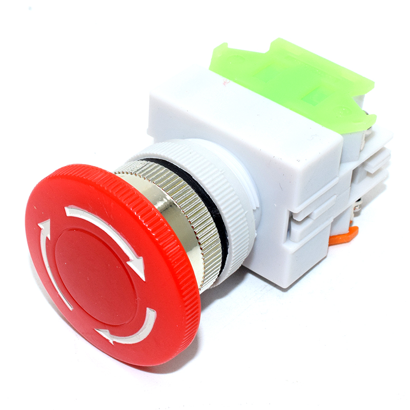 LAY37-11ZS (Y090) stopself-locking button switchand urgent stop switch 1NO + 1NC contact