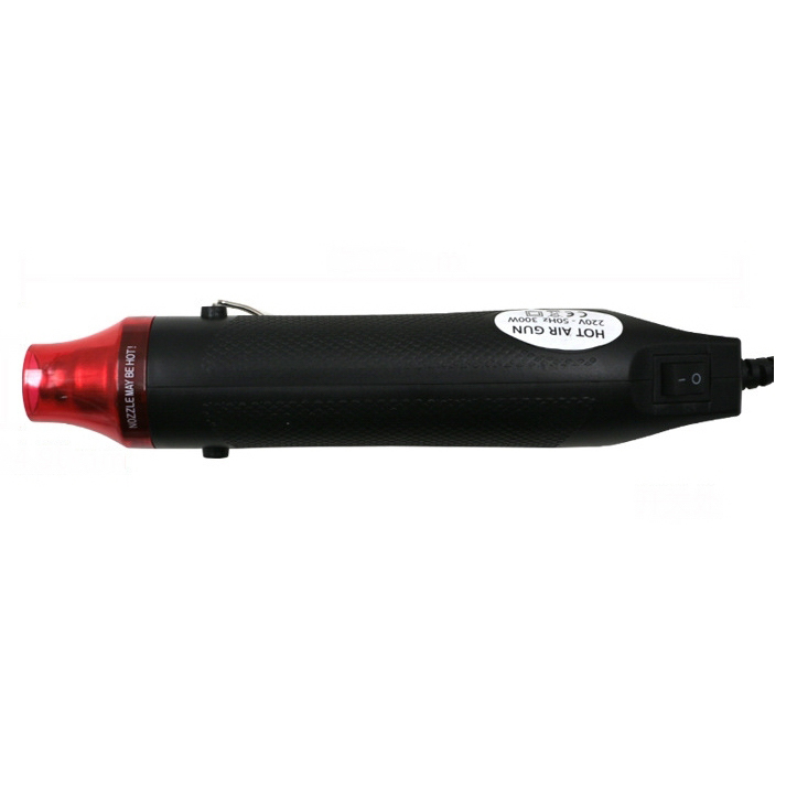 Compact 300W Handheld Heat Gun for Shrink Wrap, 220V DIY Craft Heat Tool for Home Use and Polymer Clay Shaping
