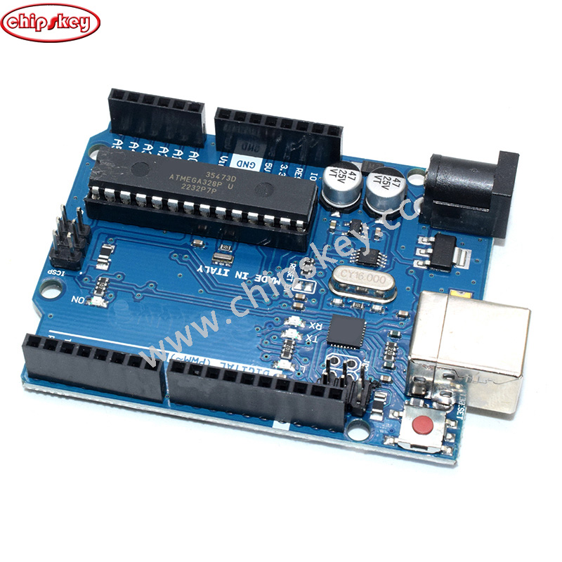 Original/Clone IC ATMEGA328P-PU Uno R3 + USB Cable For Arduinos